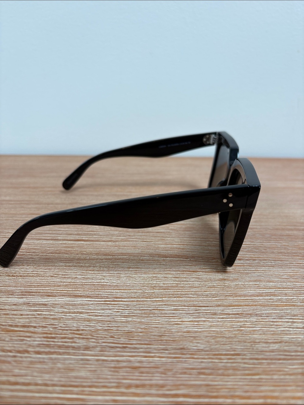 Celine Black Oversized Sunglasses - Picture 5 of 8